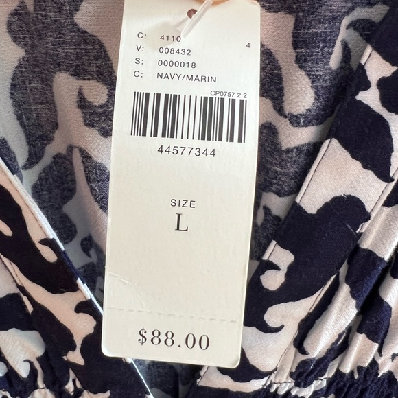 NEW! Maeve Sparrow Dress in Royal & White - L - Picture 2 of 7